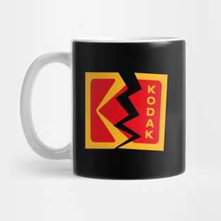 kodak crack logo Mug